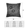 Supernatural Grey 2 Pcs Square Pillowcase Pillow Cover Cushion Zip Decorative Comfort Throw Pillow For Home Car