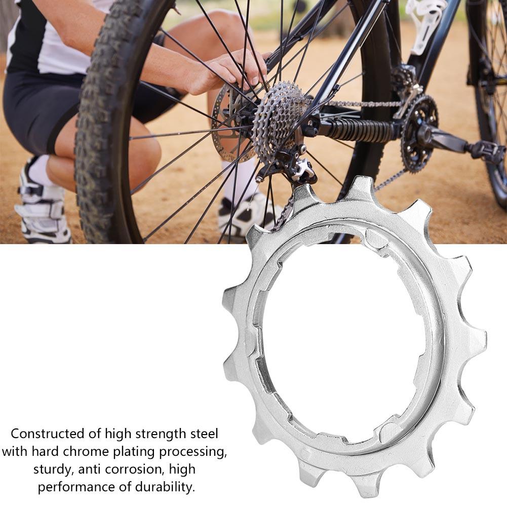 Kõrgtugevast terasest jalgrattakasseti hammasratta maanteeratta vabakäigu osad fikseeritud käigu jaoks (10 kiirust - 13T)