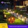Automatic Solar Garden Lights: Cross-border Outdoor Landscape Lighting with Tungsten Filament for Lawn and Ground Insertion.