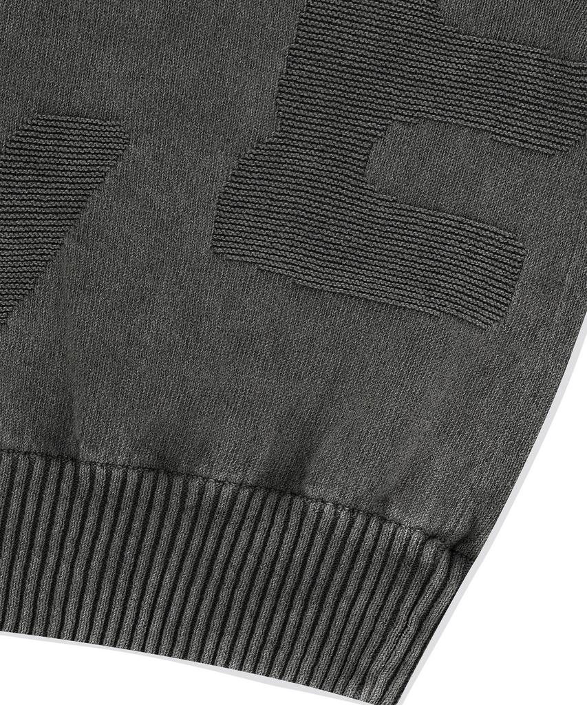 Sun Love Capital S/S Sweater Charcoal