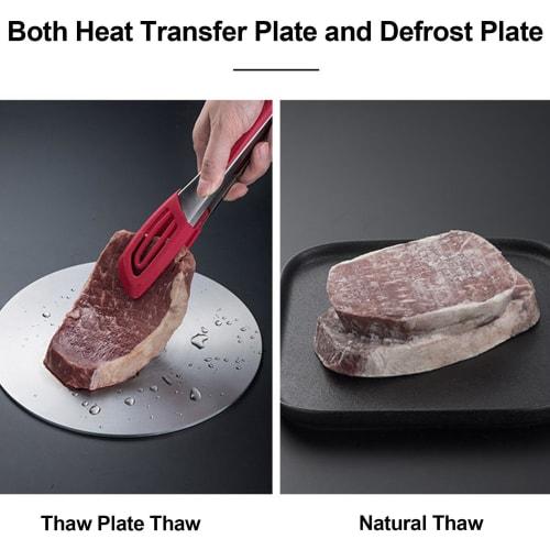 IH Heating Plate, Heat Diffuser Plate, Easy-to-Use Heat Diffuser Plate, Stainless Steel Heating Plate, Compatible with IH, Gas, Electric, and Inductio