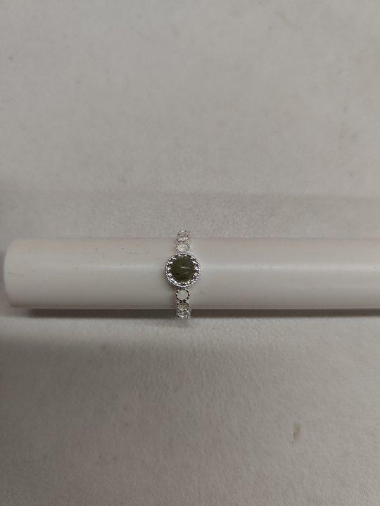 Round hollow resin opening ring, Korean fashion temperament index finger ring, versatile niche light luxury jewelry women