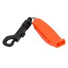 Emergency Whistle Dual Frequency Multifunctional Orange Safety Warning Whistle for Boating Fishing Camping Hiking