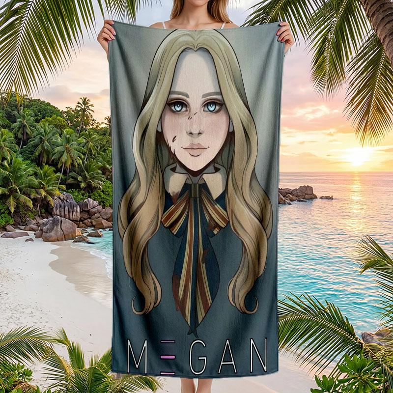 Large Beach Towel Quick Dry Absorbent Towel For Beach IndoorM3GAN