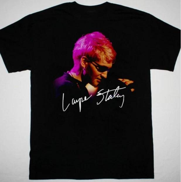 Layne Staley Alice In Chains signed T-Shirt Black Cotton 2XL