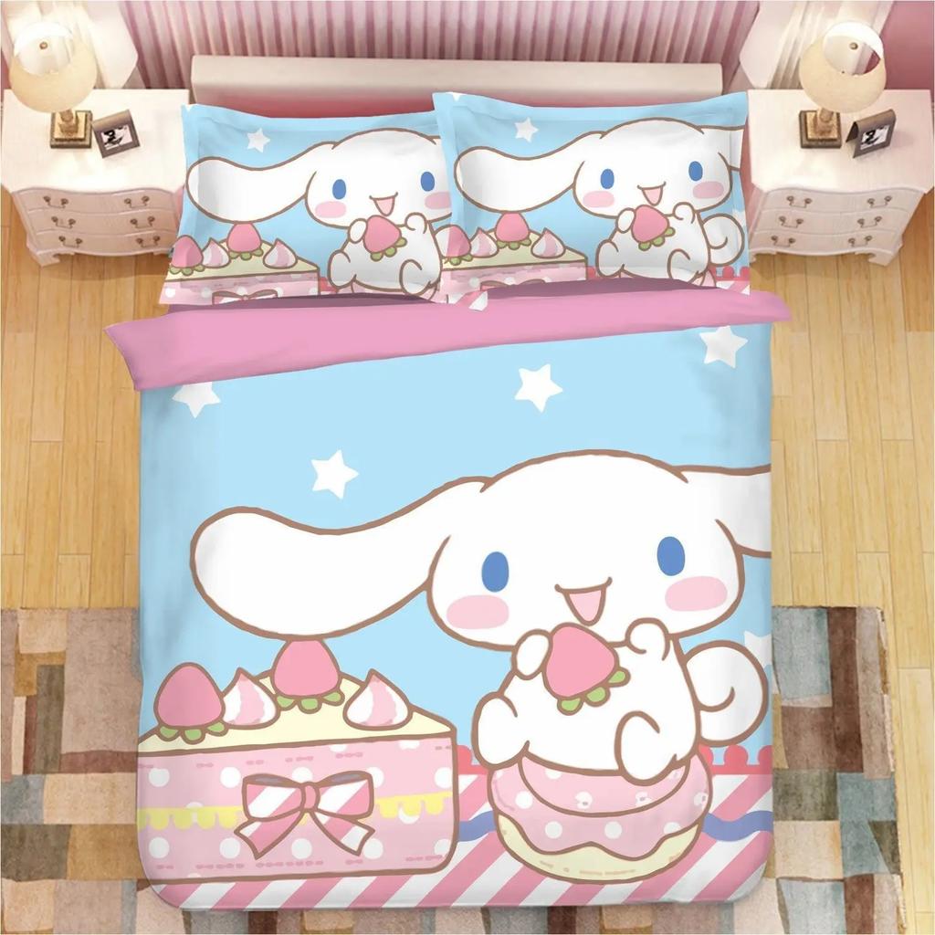 Sanrio Cinnamorolls Animation Derivatives Bedding Sets Australia /Europe/USA Full Queen King Size Quilt Duvet Cover