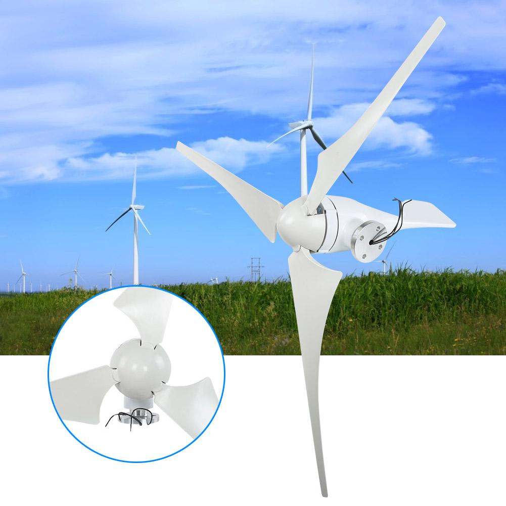 Ветрогенератор NE 200S 200 Вт 3 шт. 580 мм лопасти из нейлонового волокна ветряная мельница (24V)