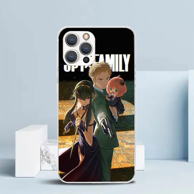 Anime S-Spy Family Anya Phone Case For IPhone 16 17 Air 16E 15 14 Plus 13 Mini 12 11 Pro Max 7 8 + SE 2020 Soft TPU Back Cover 1