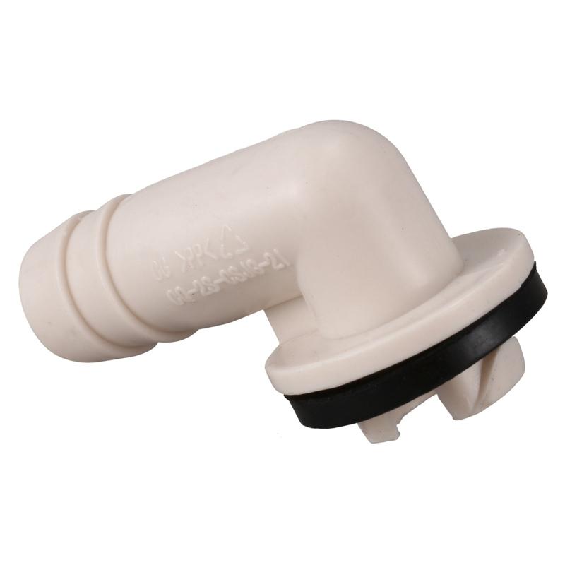 10X Air Conditioner Ac Drain Hose Connector Elbow Fitting for Mini-Split Units and Window Ac Unit 3/5 Inch(15mm)
