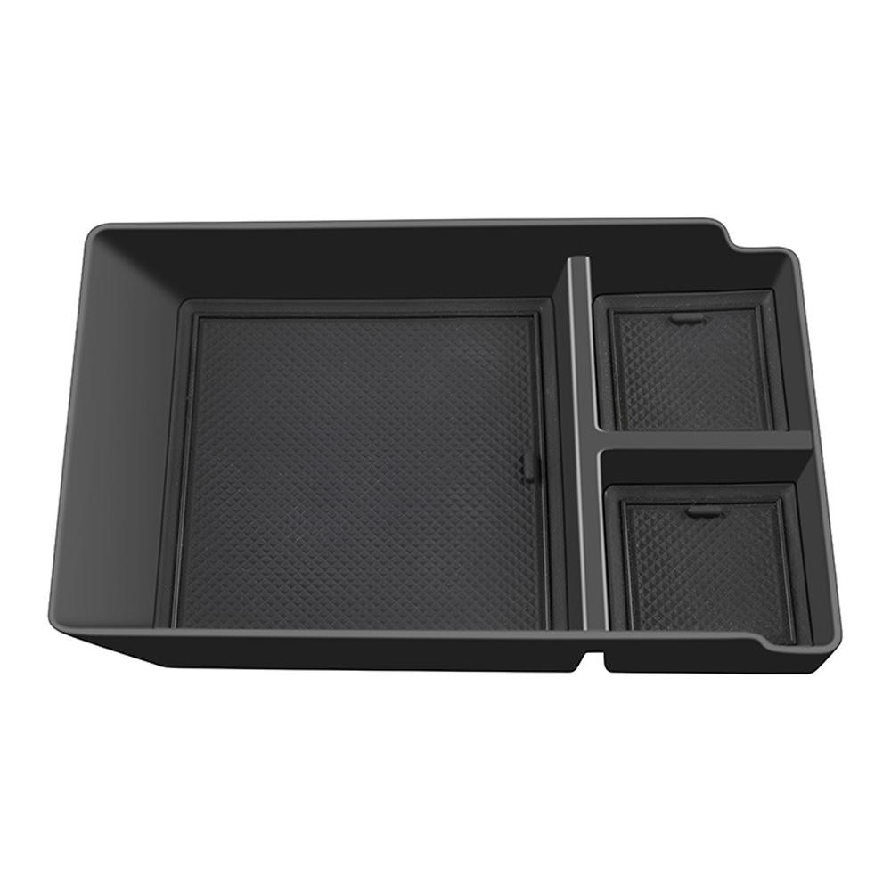 For Hyundai IONIQ5  Center Console Armrest Box Car Center Console Armrest Storage Box Tray Organizer Car Storage Box чёрный