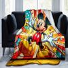 1pc Mickey Printing Blanket - Soft, All-Season Throw for Office Blanket,  | Personalized Gift with Adorable Cartoon Design