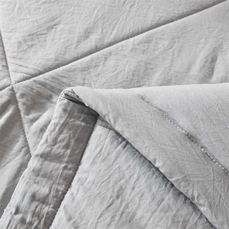 Southern Life Washed Cotton Embroidered Summer Quilt