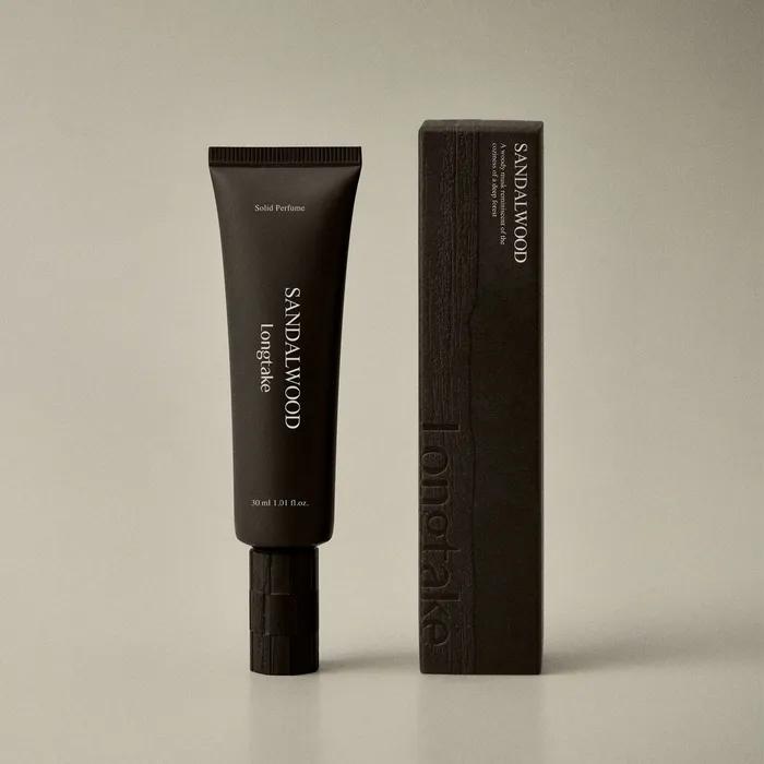 [5ml Perfume Gift] Longtake Solid Perfume 30ml (sandalwood/black Tea and Fig)