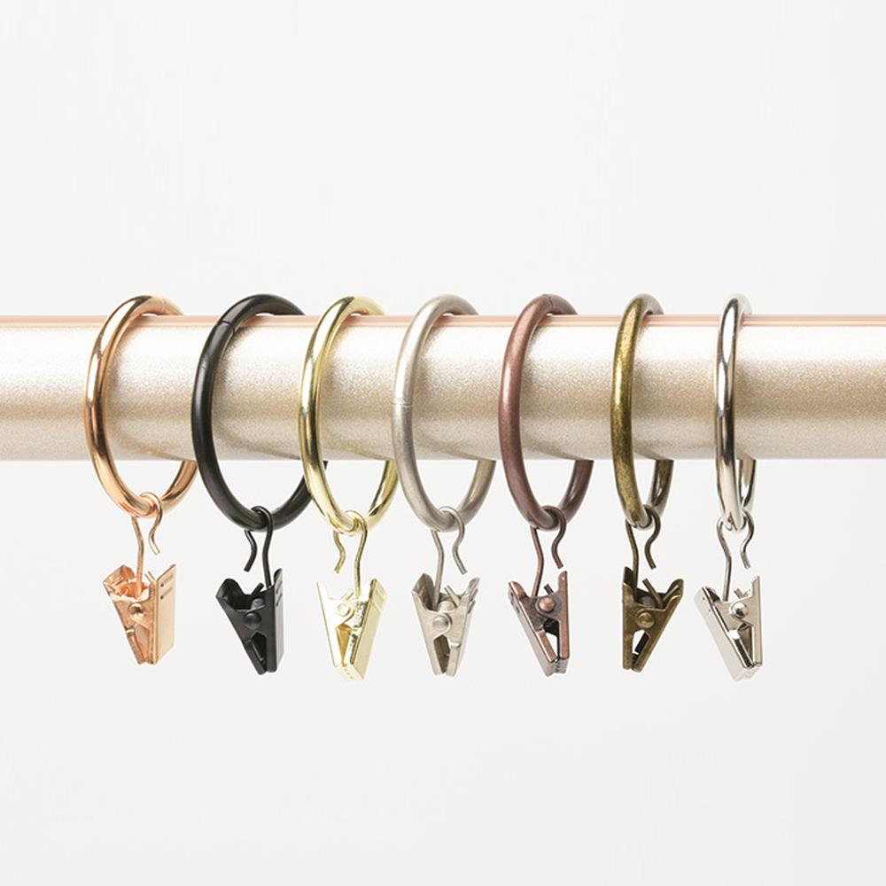 Metal Curtain Clips With Hook Window Curtains Hanging Clamps Accessories Home Bedroom Photo Clothes Clip Rings Buckles