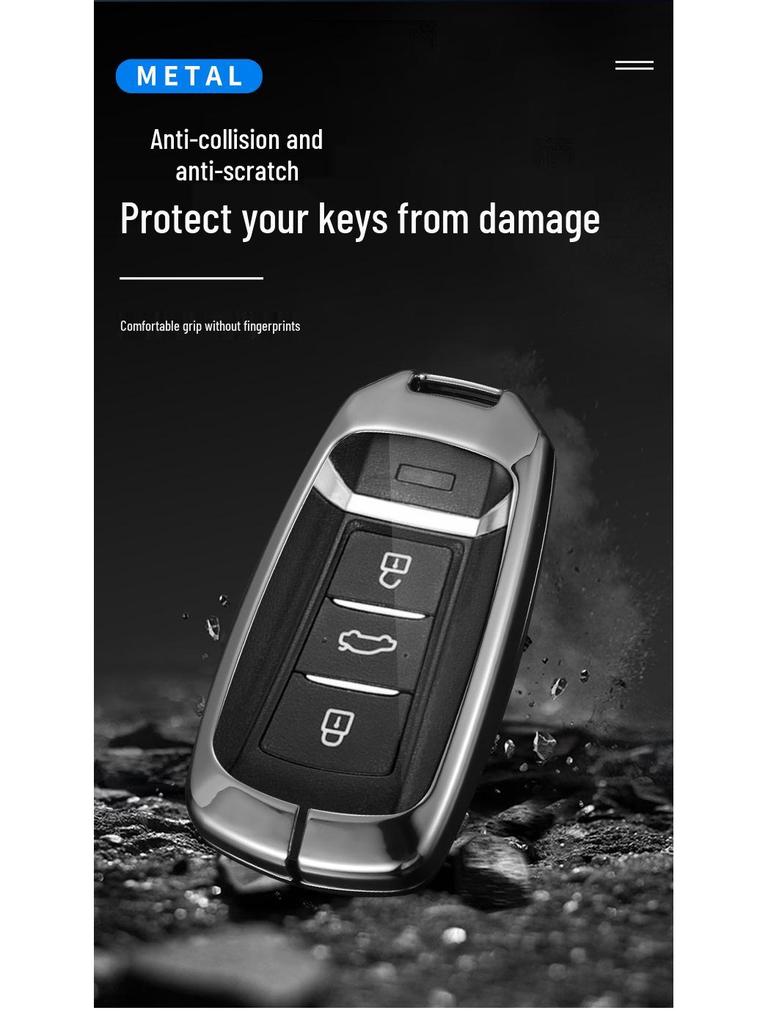Dongfeng Fengshen Yixuan AX7 Key Case Mach Edition Anti-Drop Shell with Waist Hanging Bag and Buckle