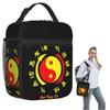 Jeet Kune Do Martial Art Academy 1967 Wing Chun Legend 3 Insulated Lunch Bag for Women Kids Food Boxes Thermal Lunch Box Tote