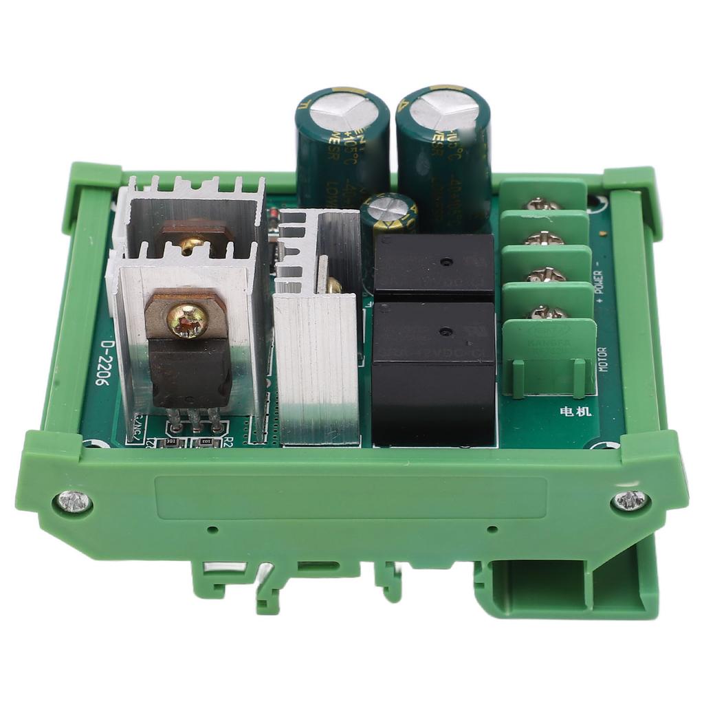 Modul Regulator Motor de Mare Putere PWM Controler Viteză Motor DC Montare pe Șină DIN DC12?55V