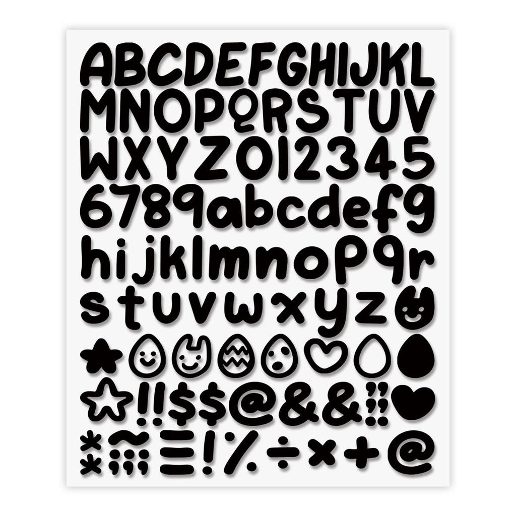 Simboluri alfabet transfer termic autocolante ușor de tăiat DIY tricou termopresare aplicate parches ropa haine autocolante patch-uri