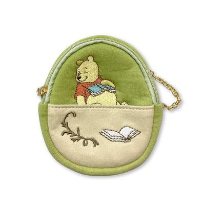 Winnie the Pooh Tamago Pouch - A Relaxing Time - Disney (Green)