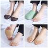 Comfortable Summer Girls Anti-Slip Women Hosiery Half Palm Socks Invisible Socks Forefoot Insoles