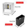 6W/10W LED Wall Light Outdoor Waterproof IP65 Porch Garden Wall Lamp & Indoor Bedroom Bedside Decoration Lighting Lamp Aluminum