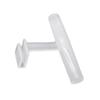 Plastic Perch Birdcage Training Stand Accessory Clip to Window Feeders for Budgerigar Parakeets Lovebird 6-Piece Set