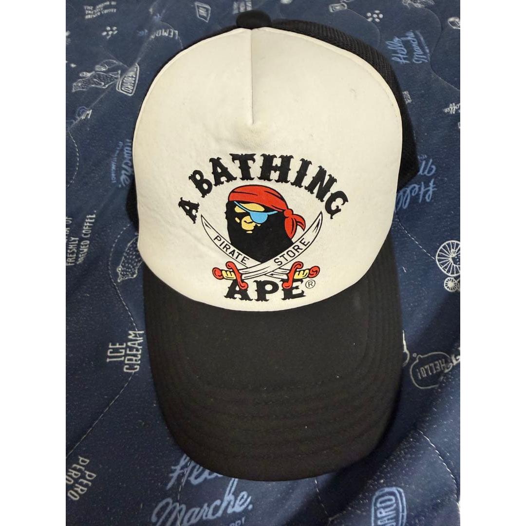 Used Ape mesh cap