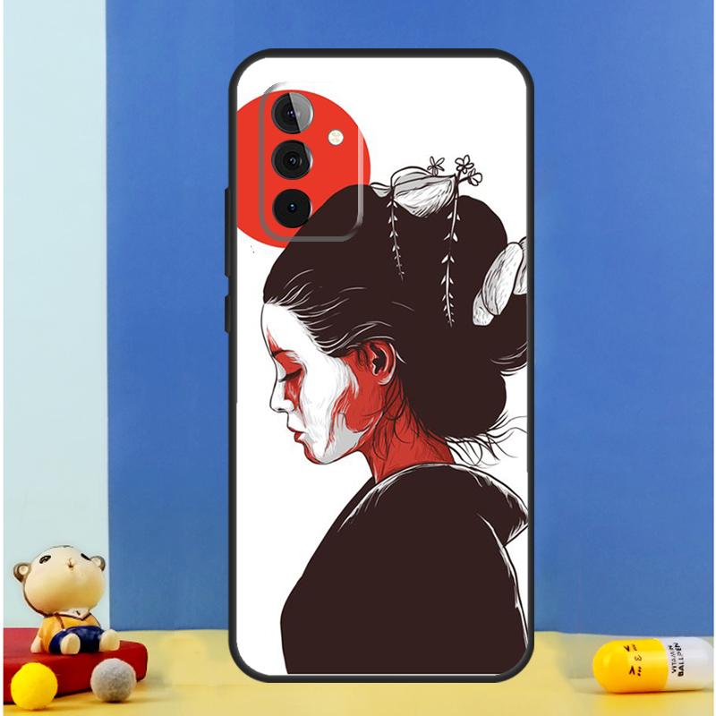 Japanese Style Art Case For Samsung Galaxy A56 A52 A53 A16 A26 A36 A55 A35 A15 A32 A12 A33 A13 A14 A34 A54 A17