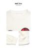 2025 Women's Winter Plaid Bow Round Neck Pullover Sweater