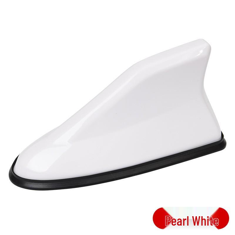 Universal Shark Fin Antenna: Car Roof Decorative Signal Enhancer with No-Punch Installation