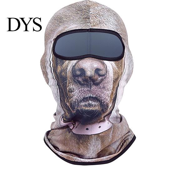 Lightweight Face Shield Animal Print Balaclava Mask, Breathable Dog Cat Tiger Cosplay Ski Soft Covering Men Women Full Cover for Halloween Party Mask