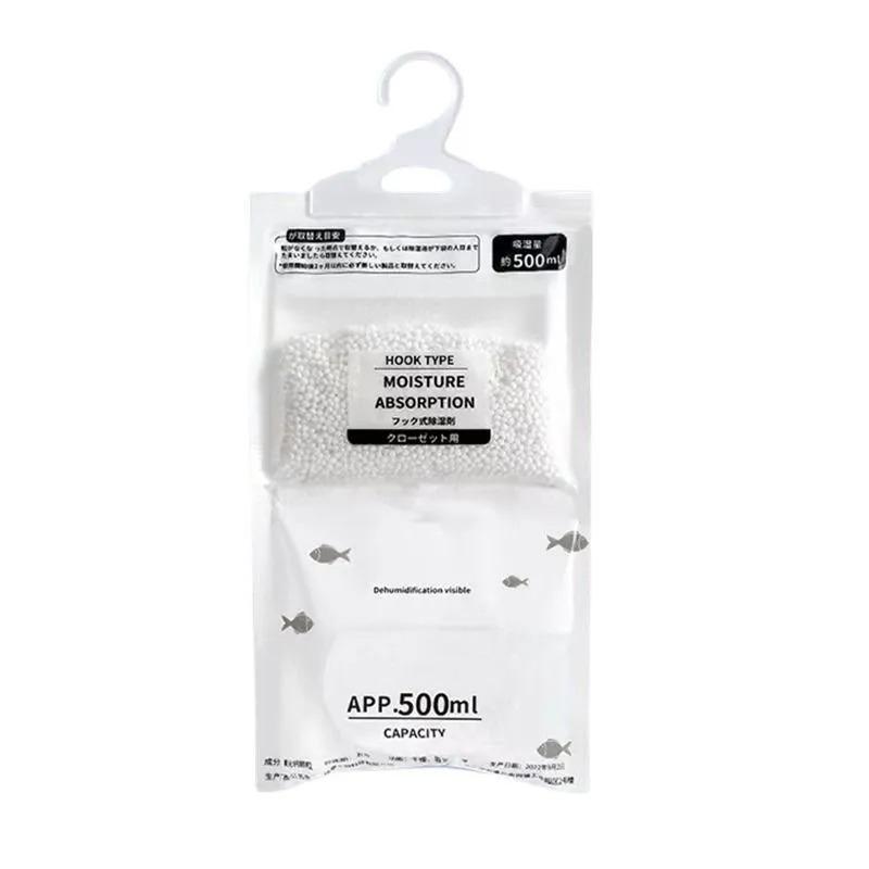 5/10Pcs Moisture Absorber Hanging Drying Clothes Dehumidifier Wardrobe Dehumidifier Dry Bag Desiccant Moisture Absorption