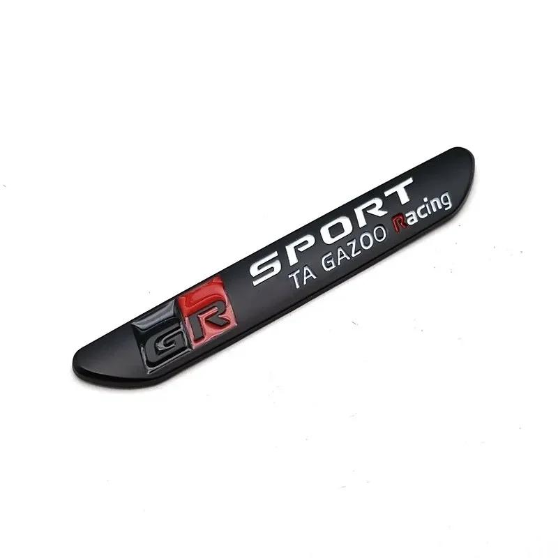 Pro Toyota GR Sport Gazoo Racing Logo Boční Znak na Blatníku Zadní Znak na Víku Zavazadlového prostoru Samolepka Corolla Camry Sienna Prius RAV4 CHR Yaris