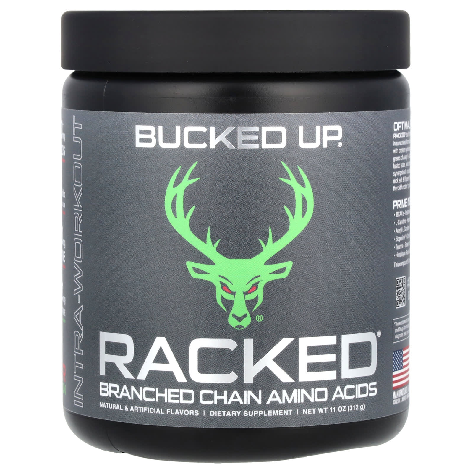 

Bucked Up, Liquid BCAA, Watermelon, 312 g (11 oz)