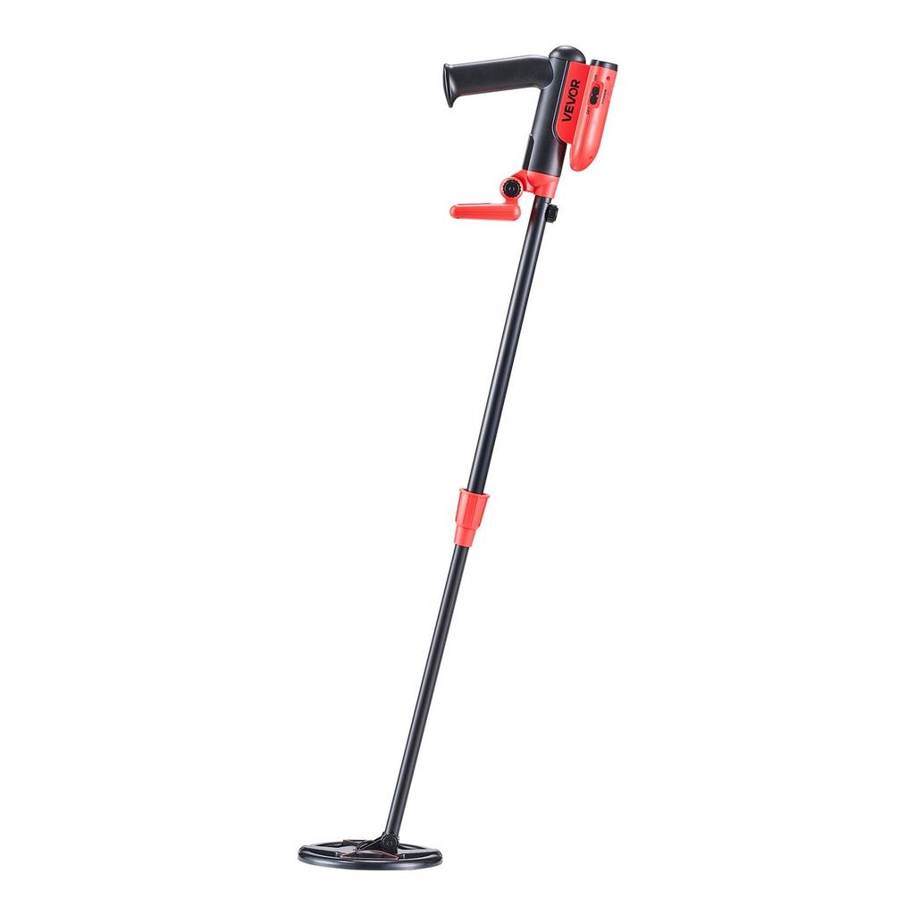 Metal Detector, 152.4 Mm, Lightweight Metal Detector with LCD Display, P68 Waterproof Search Coil, Adjustable 580-860 Mm High Accuracy Gold Detector,