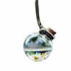 Dried Flower Essential Oil Car Pendant - High Borosilicate Glass Ball with Cork
