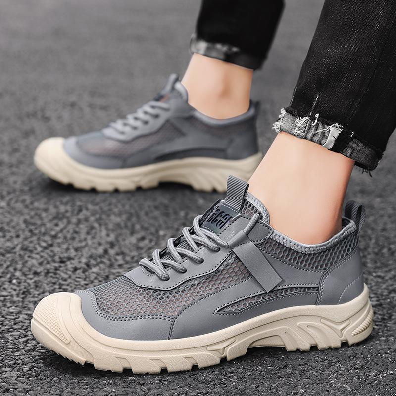 2020 Summer New Mesh Breathable Casual Men's Shoes Low-top Bag Head Sandals Korean Version Martin Shoes Boots