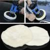 Car Paint Care Woolen Fleece Pad Waxing Polisher Polishing Bonnet Buffer Pad Polishing Terry Cloth