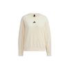Adidas Sweatshirts Women's Ecru Crew Neck Moderate Regular HG1842