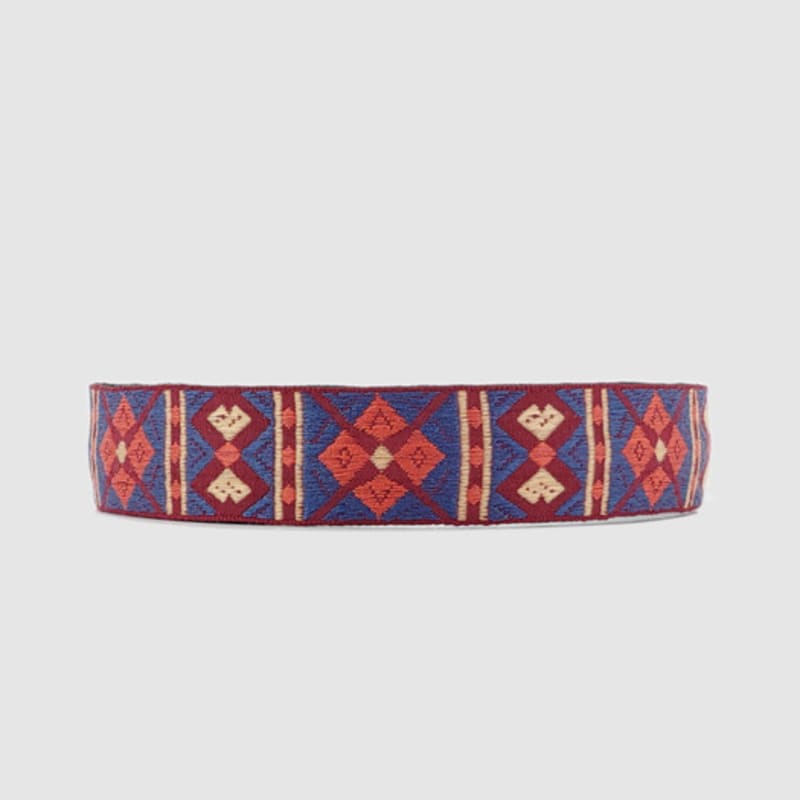 LALA African Pattern Hairband - WINE