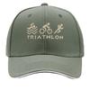 Triathlon  Sports Endurance  Themed Design Sandwich Baseball Cap