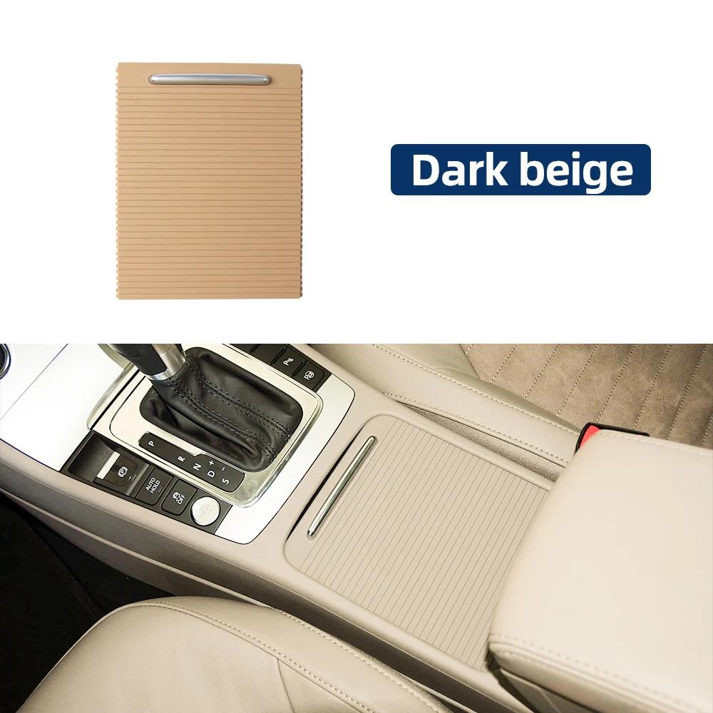 Car Console Drink Armrest Center Console Cup Holder Roller Cover Water Cup Holder Panel Cap Replacement For Passat B6 B7 CC
