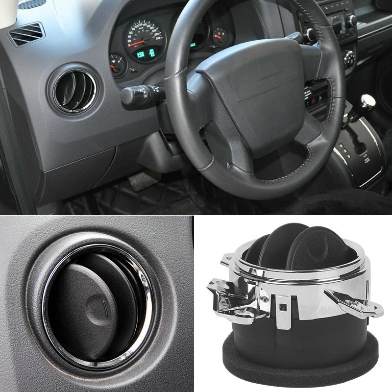 Dashboard Air Condition Vent Outlet for Jeep Compass 2009 2010 2011 2012 2013 2014 2015 2016 2017 Dash AC Air Vent 1JW471DVAD