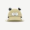 Funny Bucket Hat Female Spring Summer Big Eyes Cartoon Cute Sunshade Basin Hat Outdoor Face Small Wide Brim Sunscreen Hat