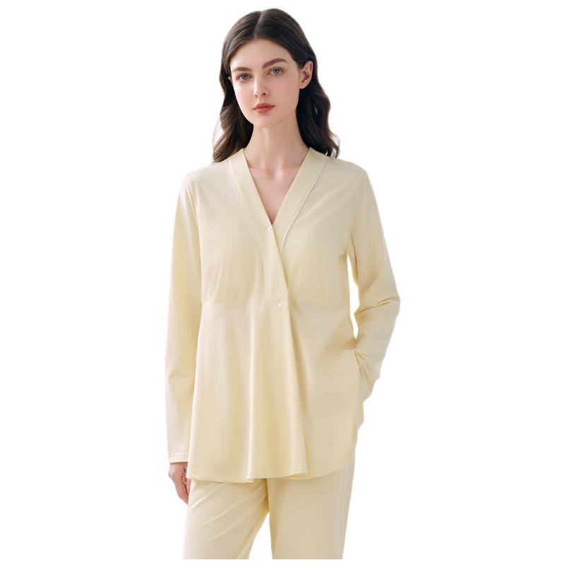 JOYNCLEON Осенне-зимний комплект пижамы для беременных и кормящих L