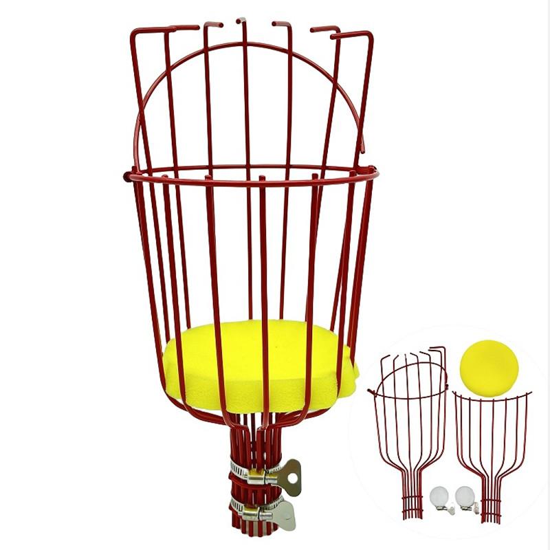 Obstpflücker Werkzeug Obstpflücker Erntekorb mit Polster Gartenfrisch Obstpflücker Gartenfruchterntegerät Gartengeräte