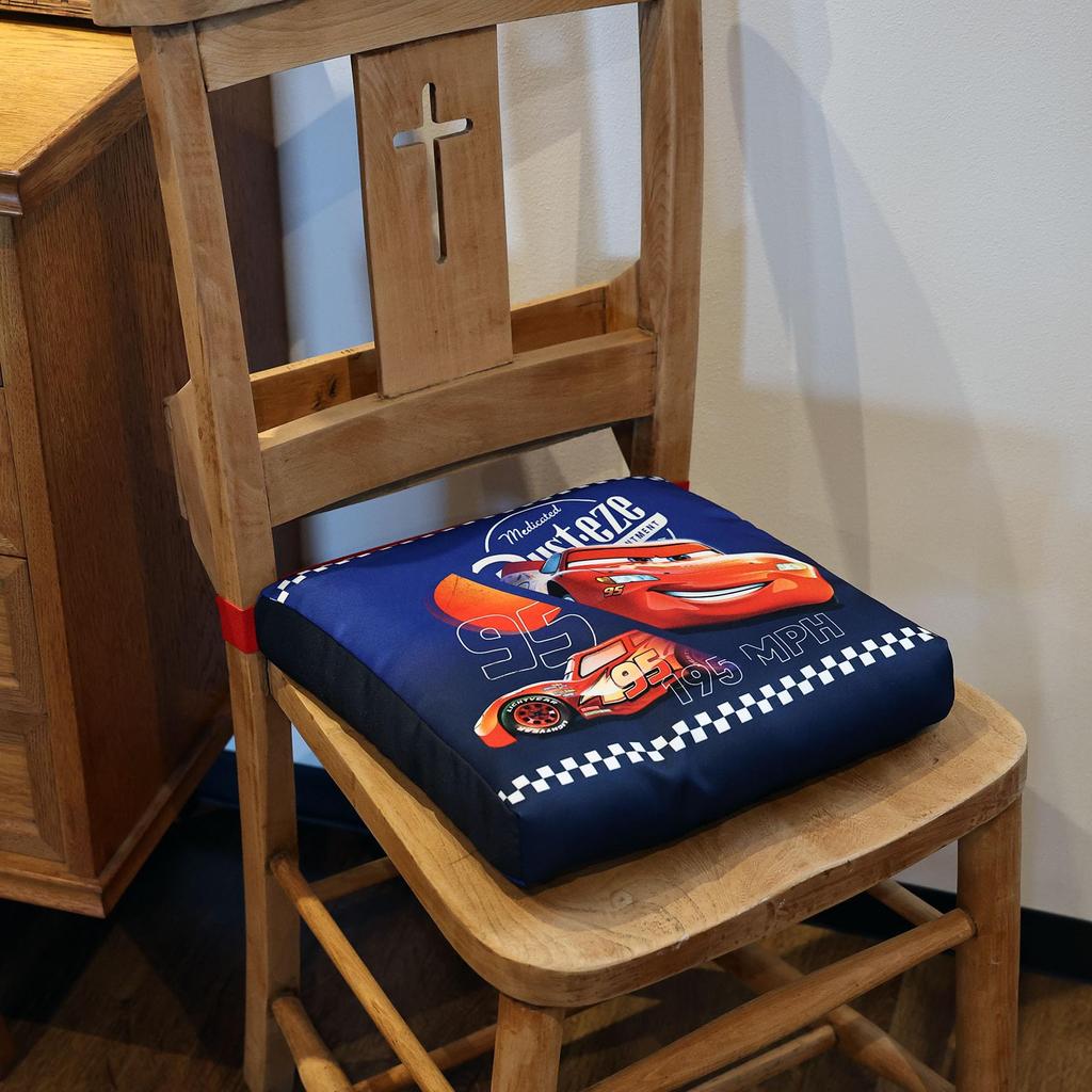 Marushin School Cushion, Disney Pixar Cars Cool Lesson, Kids' Preschool/Kindergarten/Elementary School Supplies, Boys' Character Item, 2065043400