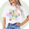 Womens Vintage Avengers Superhero T Shirt Streetwear Pure Cotton Short Sleeve Unisex Oversized Loose Casual Stylish
