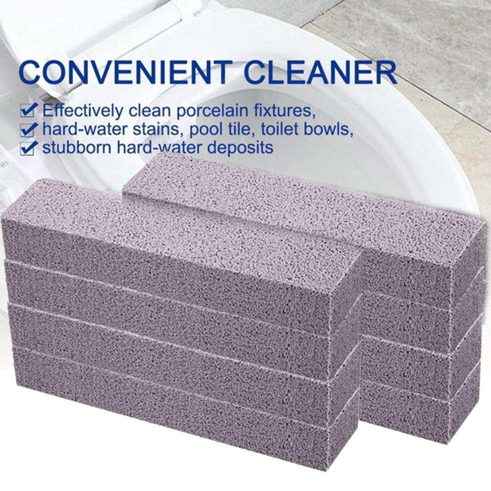 2PCS Pool Cleaner Kitchen Toilet Bowl Ring Pumice Stone Pumice Stick Scouring Pad Cleaning Brush