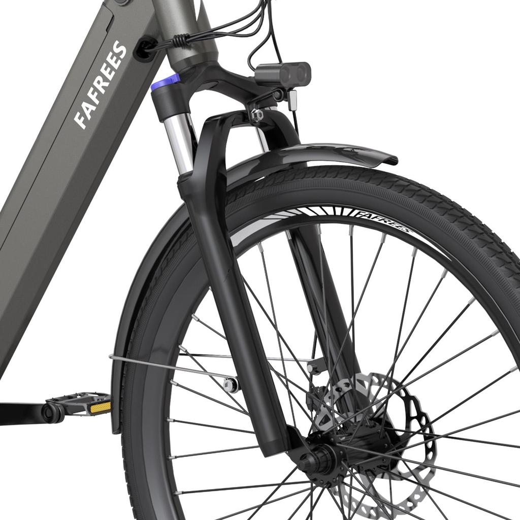 FAFREES F26 Pro City Commuting Electric Bicycle With TowSeat 36V15Ah Battery 250W Motor 26 Inch City Tires 120KG Load E-Bike For Adult